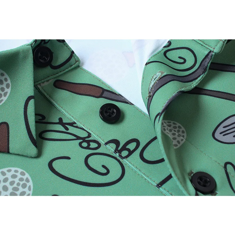 Roupas personalizadas para membros de golfe com baixa quantidade mínima de pedido e alta qualidade