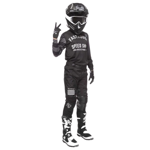 Roupas de Ciclismo ao Ar Livre para Crianças, Camisa de Manga Longa e Calças Longas, Roupas Esportivas, Conjunto de Motocicleta, Conjunto de Bicicleta, Traje de Corrida, Roupas de Motocicleta Off-Road