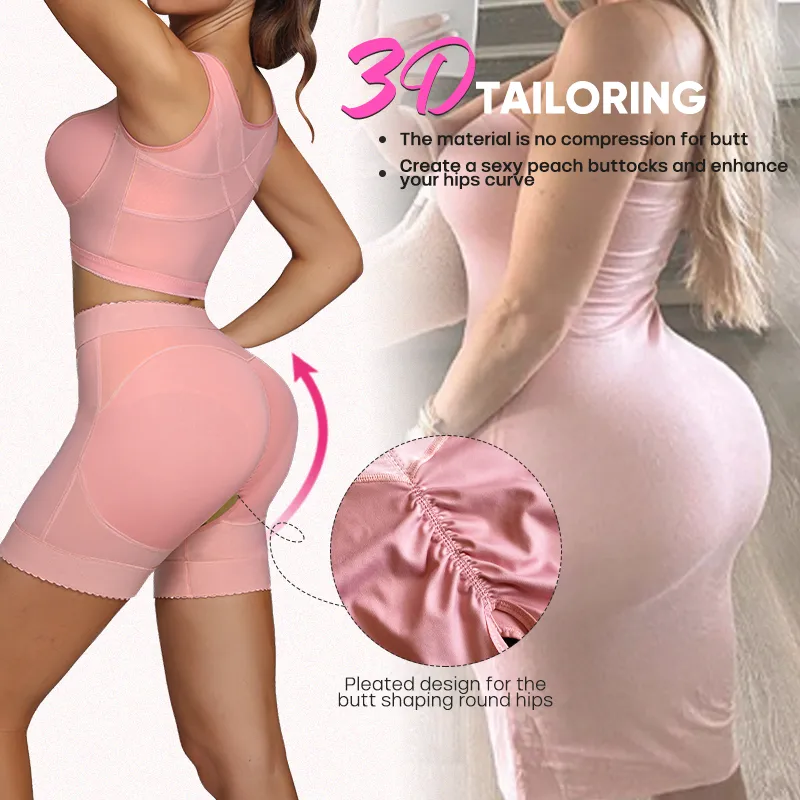 Top de Recuperação Cirúrgica para Mulheres, Sutiã de Mastectomia, Levanta Bumbum, Shorts de Modelagem Pós-Cirurgia, Roupas de Compressão, Fajas Colombianas