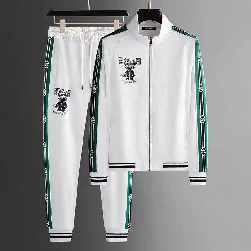 Conjunto de Roupas Esportivas com Zíper Completo de Alta Qualidade e Respirável - Roupas Esportivas de Manga Longa para Atividades ao Ar Livre