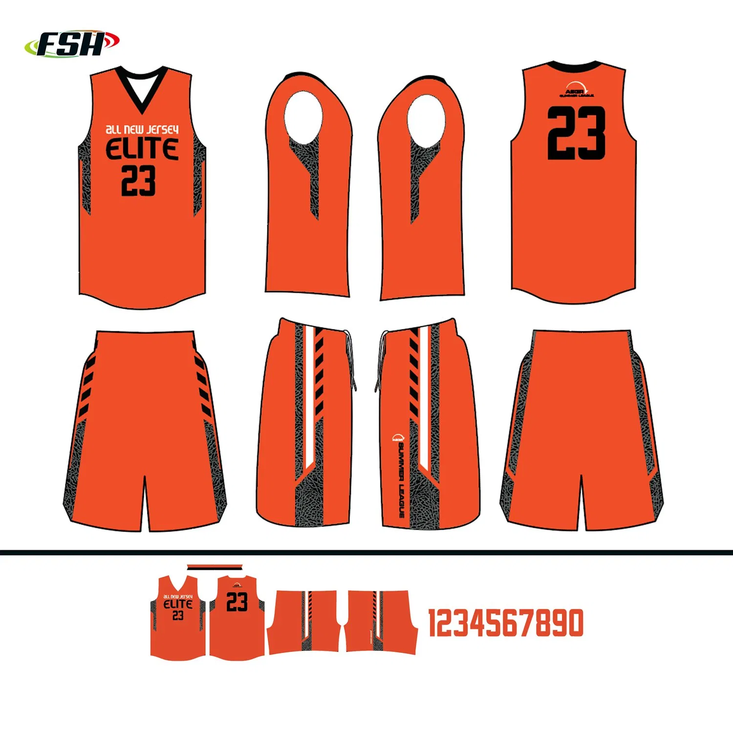 Fabricação de Roupas Esportivas de Alta Qualidade, OEM Personalizado, Uniformes de Basquete Sublimados com Bordado