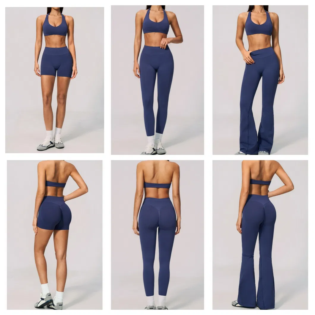 Conjunto fitness azul