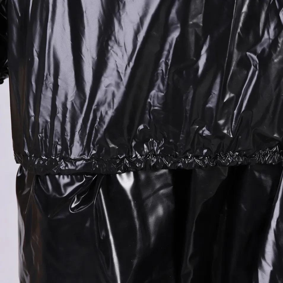 Treinamento de Exercício Versátil e Eficaz de Alto Desempenho, Suando Profusamente, Roupa Esportiva, Traje Sauna de PVC