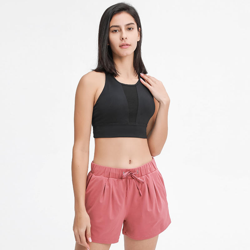 Atacado ODM/OEM Sutiã Feminino de Alta Impacto Sem Costura para Fitness, Roupas Ativas, Sem Deslizamento, Zíper, Esportes, Corrida, Yoga, Academia