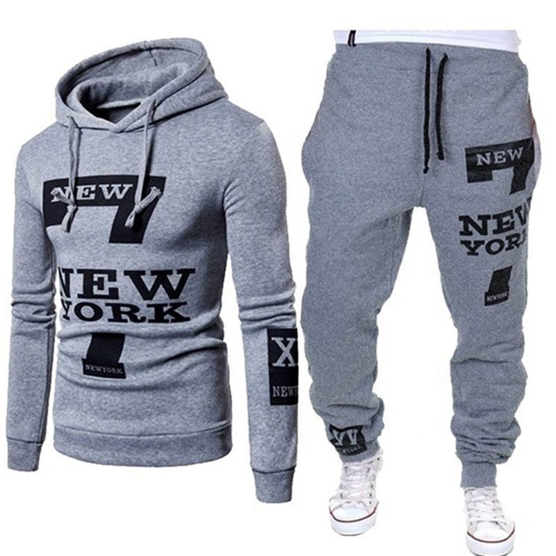 Conjunto de Fitness para Homens, Roupas Esportivas, Conjunto de Moletom, Roupas de Treino