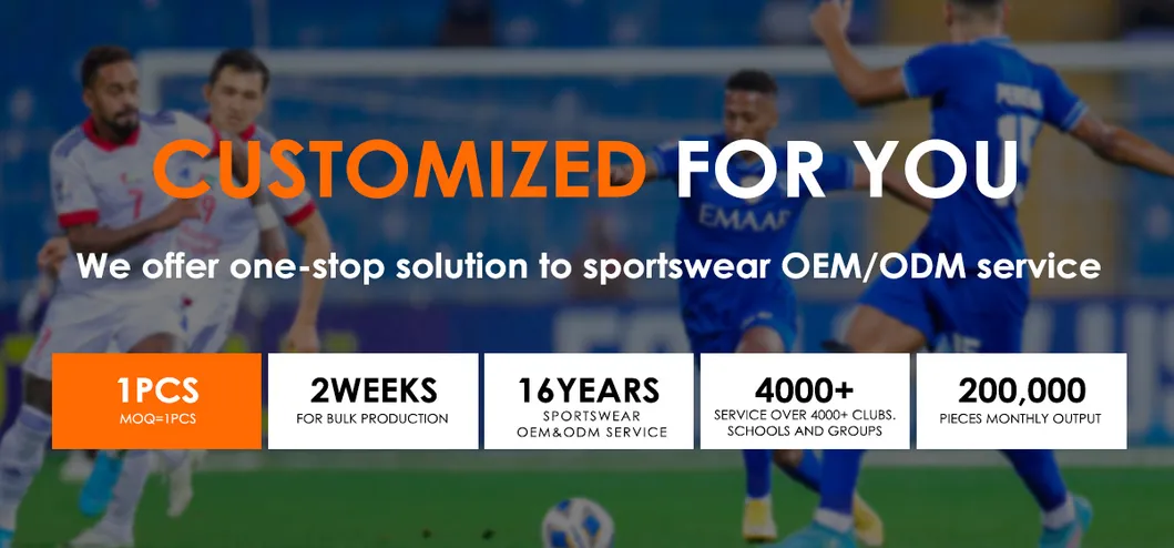 Camisa de Futebol Personalizada para Homens com Manga Longa, Uniforme de Esporte Sublimado para Equipe de Futebol