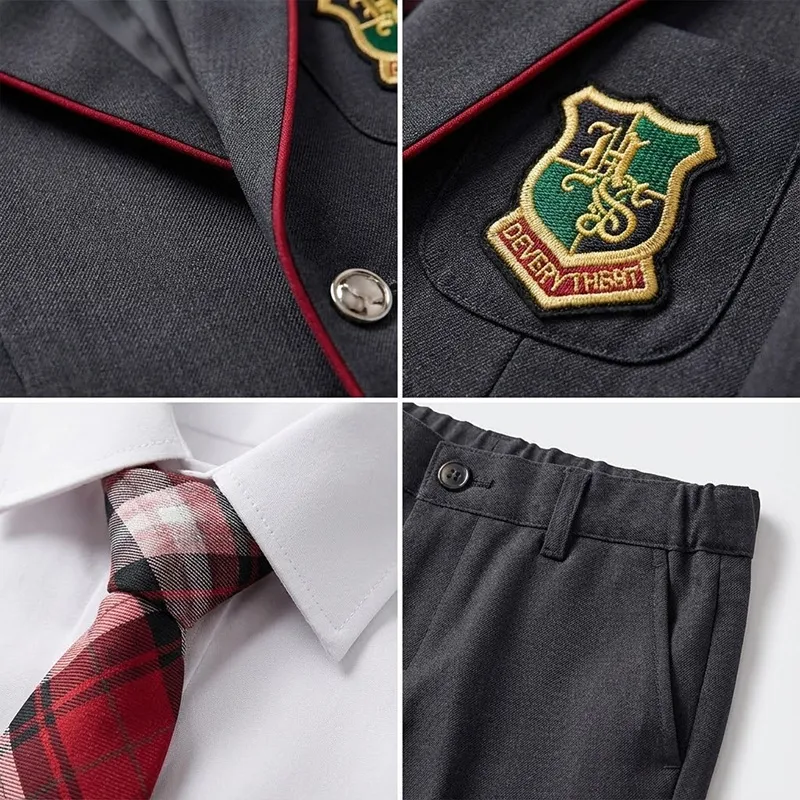 Conjunto de Treino de Manga Longa Direto da Fábrica para Atletas, Roupa de Treinamento, Uniforme de Classe de Educação Física, Uniforme Escolar