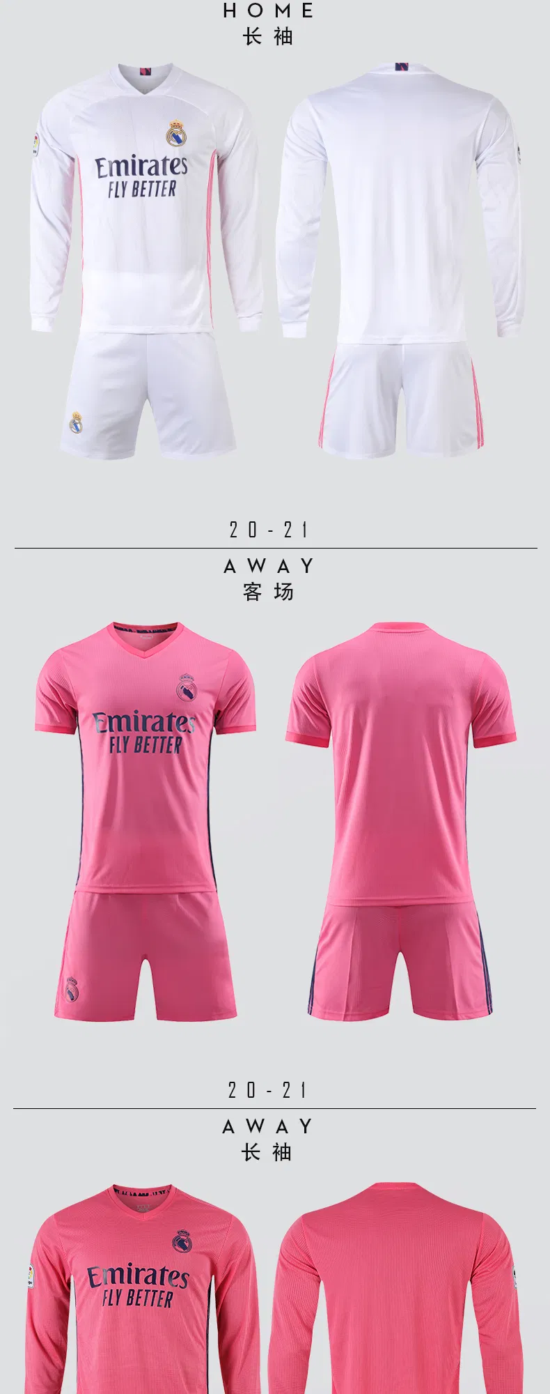 Nova Camisa de Futebol Adulto do Brasil Argentina México Inglaterra Casa e Fora