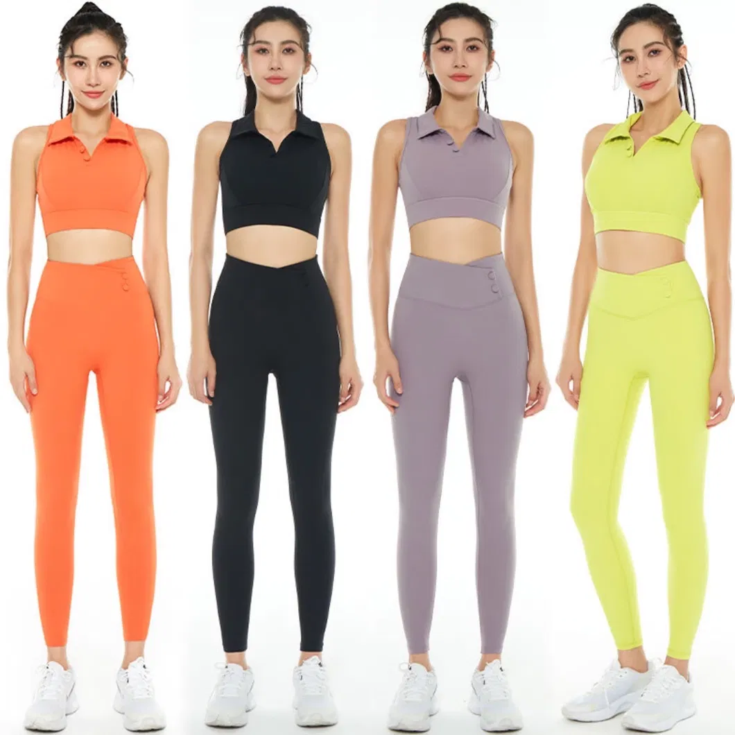 Novo Design Roupas de Ginástica Femininas Premium