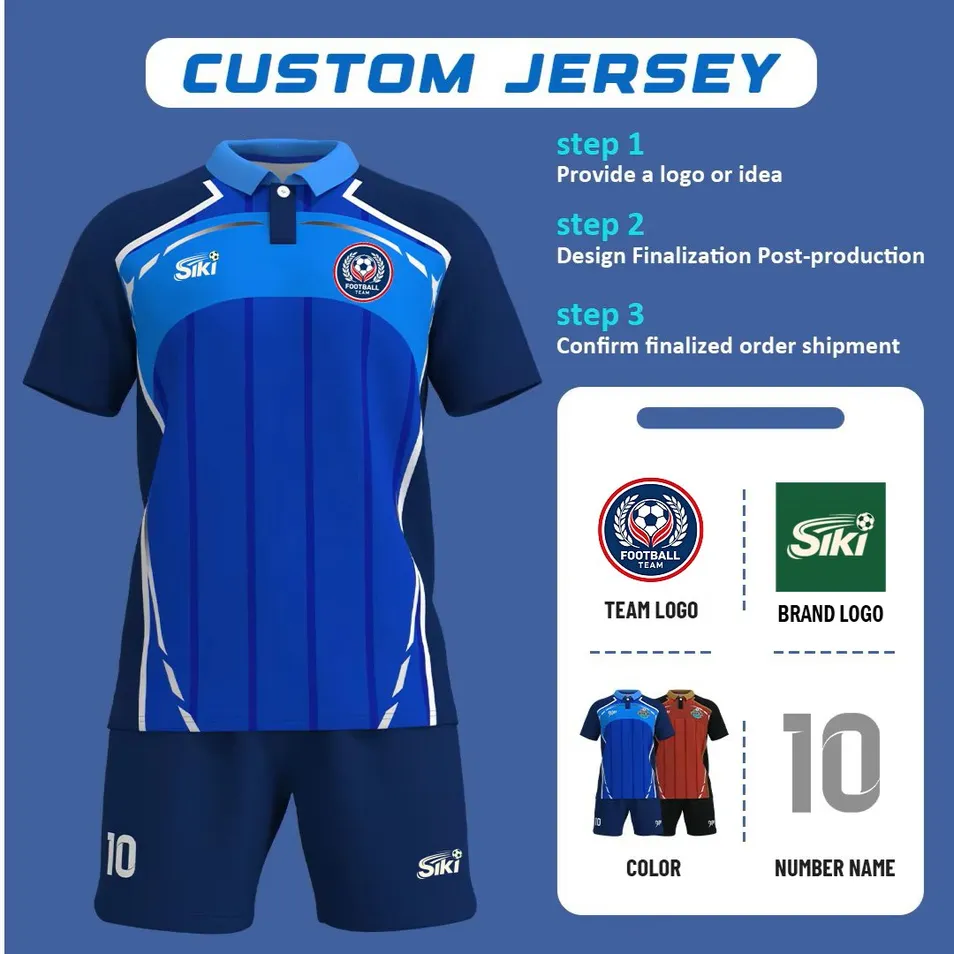Conjunto de Camisetas Personalizadas de Alta Qualidade da Argentina para Atacado Camisa de Futebol Camisa de Futebol Thai 2026