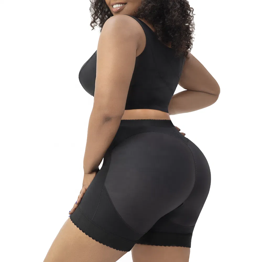 Conjunto de Shapewear para Mulheres com Shorts Modeladores, Tops e Colete de Alta Compressão, Fajas Colombianas Pós-Cirurgia 2