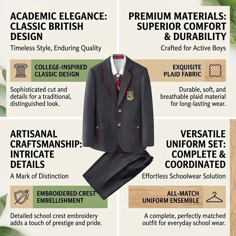 Conjunto de Treino de Manga Longa Direto da Fábrica para Atletas, Roupa de Treinamento, Uniforme de Classe de Educação Física, Uniforme Escolar