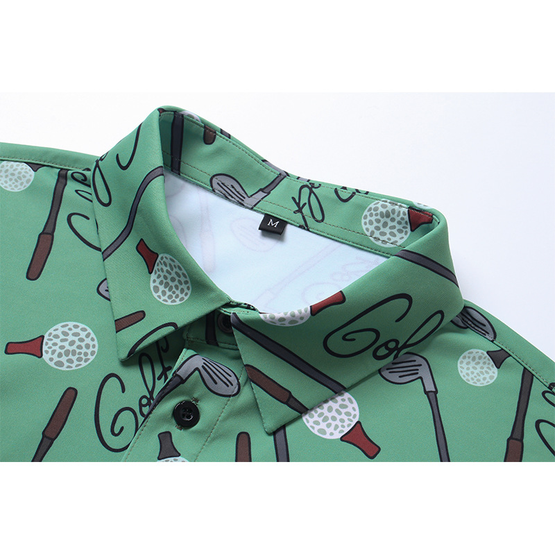 Roupas personalizadas para membros de golfe com baixa quantidade mínima de pedido e alta qualidade