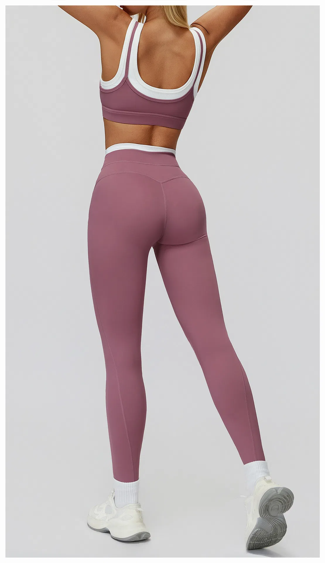 Bra Crop Top Skirt Shorts Leggings Women Sport Fitness Gym Clothing