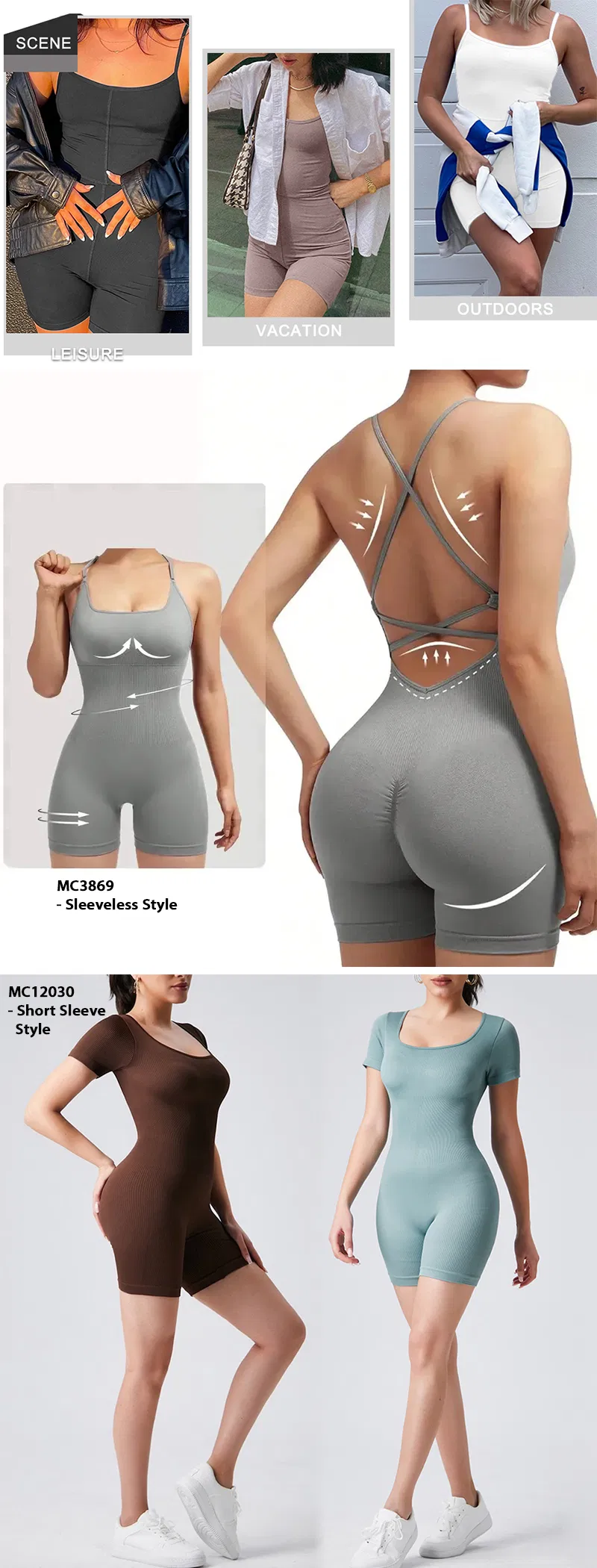 4 Conjunto de Treino Sexy Sem Costura para Mulheres, Sutiã Halter Neck Personalizado + Shorts de Bumbum + Leggings de Yoga, Roupas de Atividade para o Ginásio
