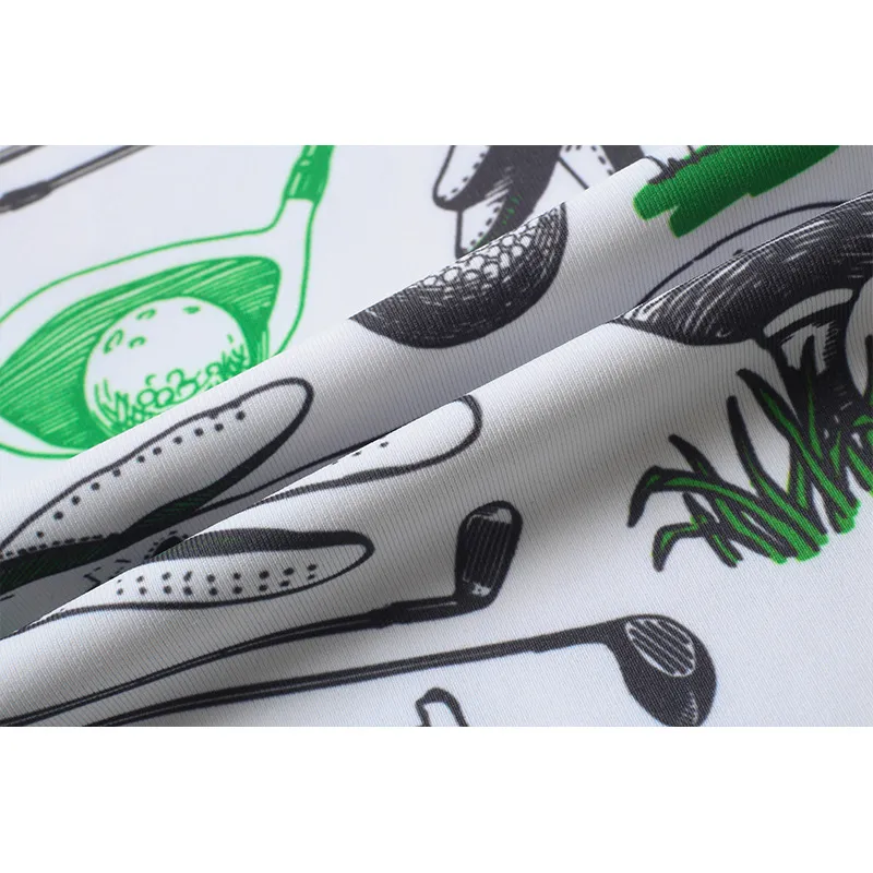 Roupas personalizadas para membros de golfe com baixa quantidade mínima de pedido e alta qualidade
