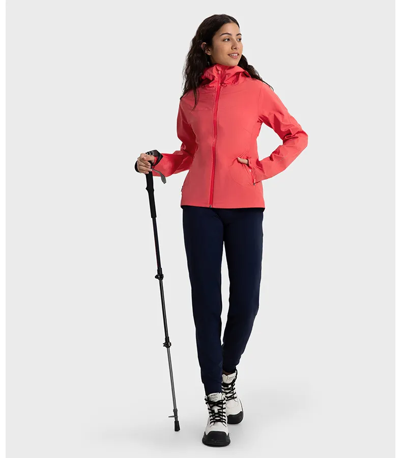 Roupas de Caminhada com Capuz para Mulheres Leves para Atividades ao Ar Livre e Acampamento
