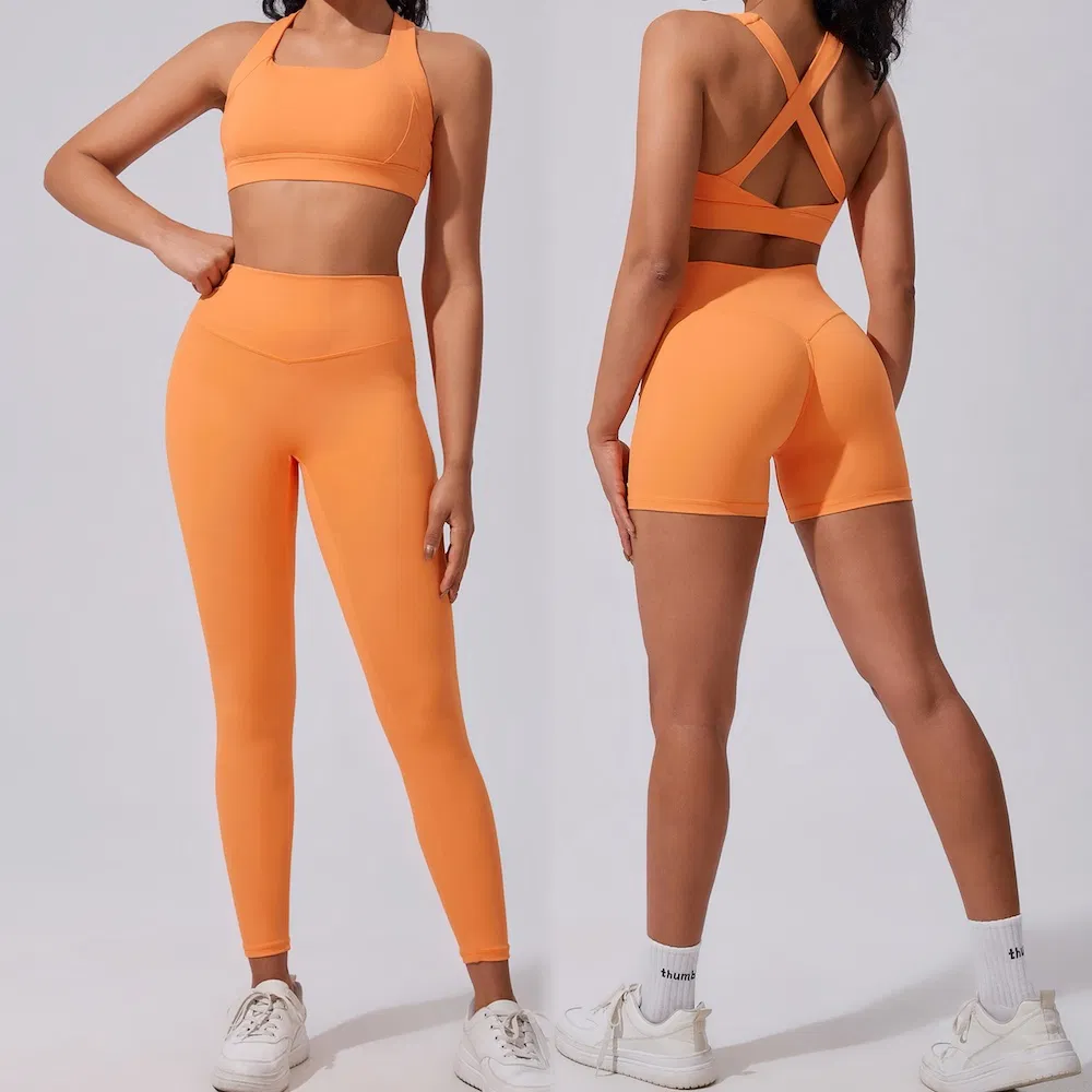 Vendas por atacado 6 PCS Roupas de Atividade Premium para Pilates e Fitness para Mulheres