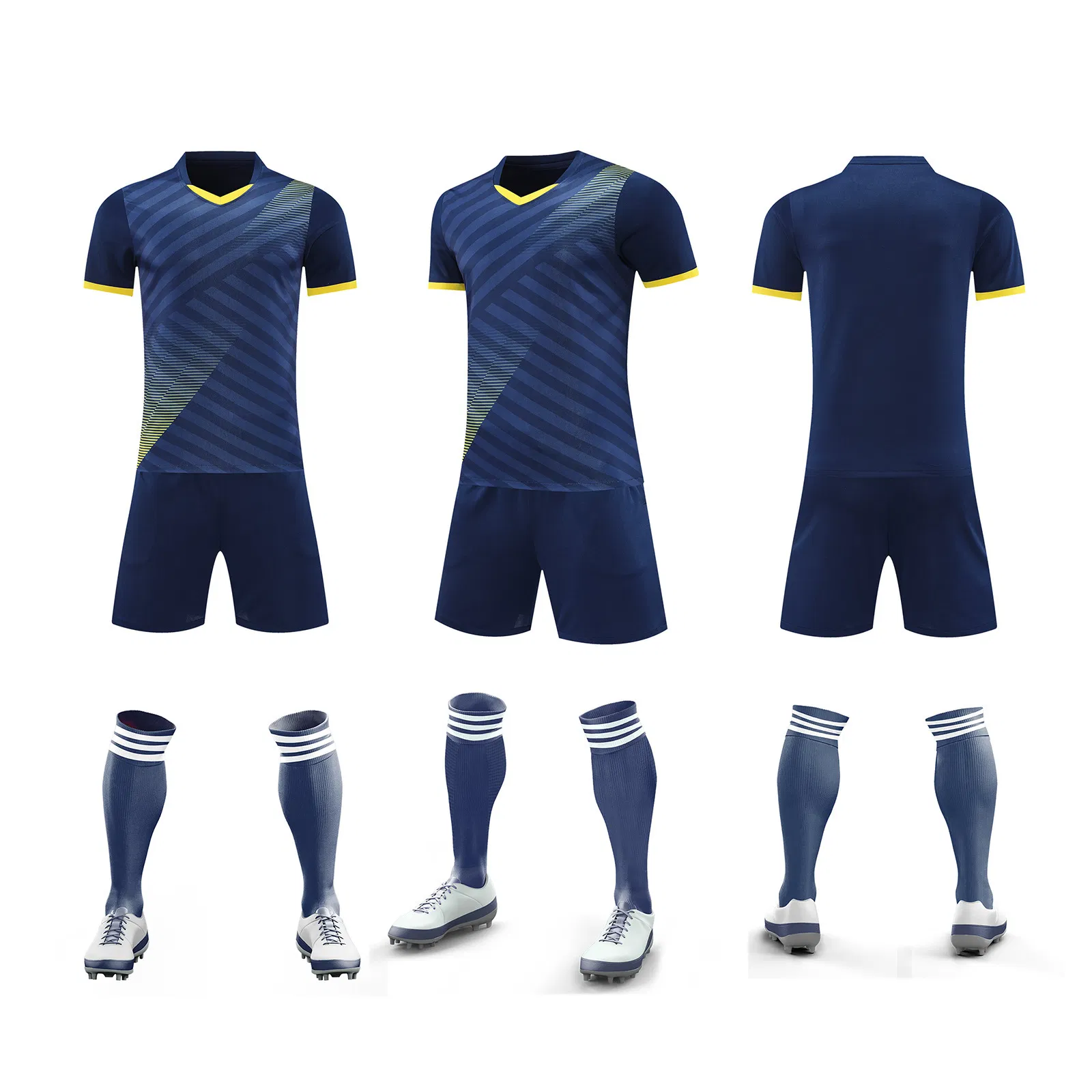 Uniforme de Treinamento de Futebol Premium para Entusiastas de Roupas Esportivas Competitivas