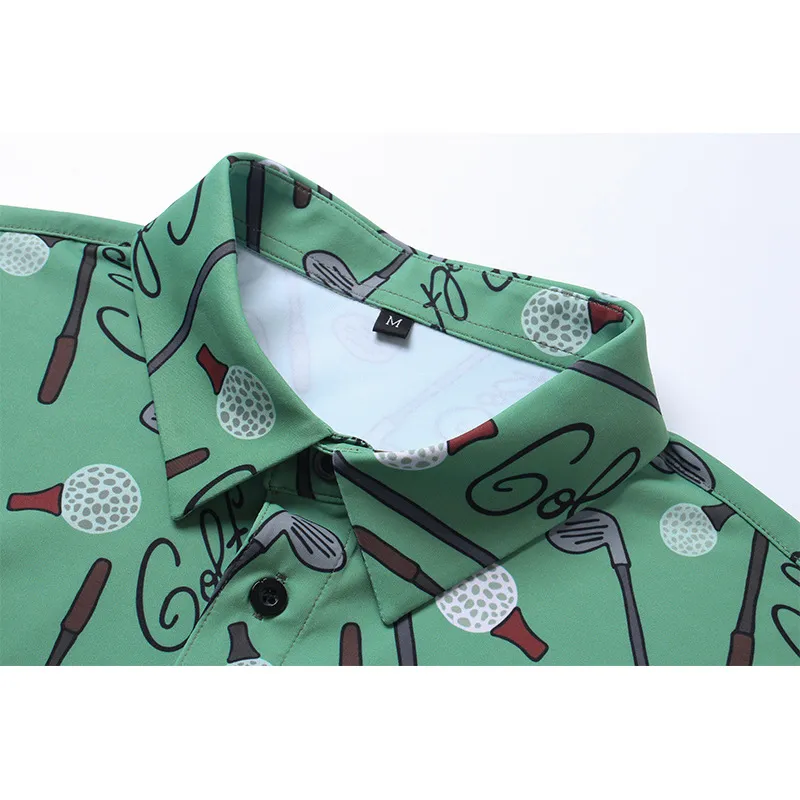 Roupas personalizadas para membros de golfe com baixa quantidade mínima de pedido e alta qualidade