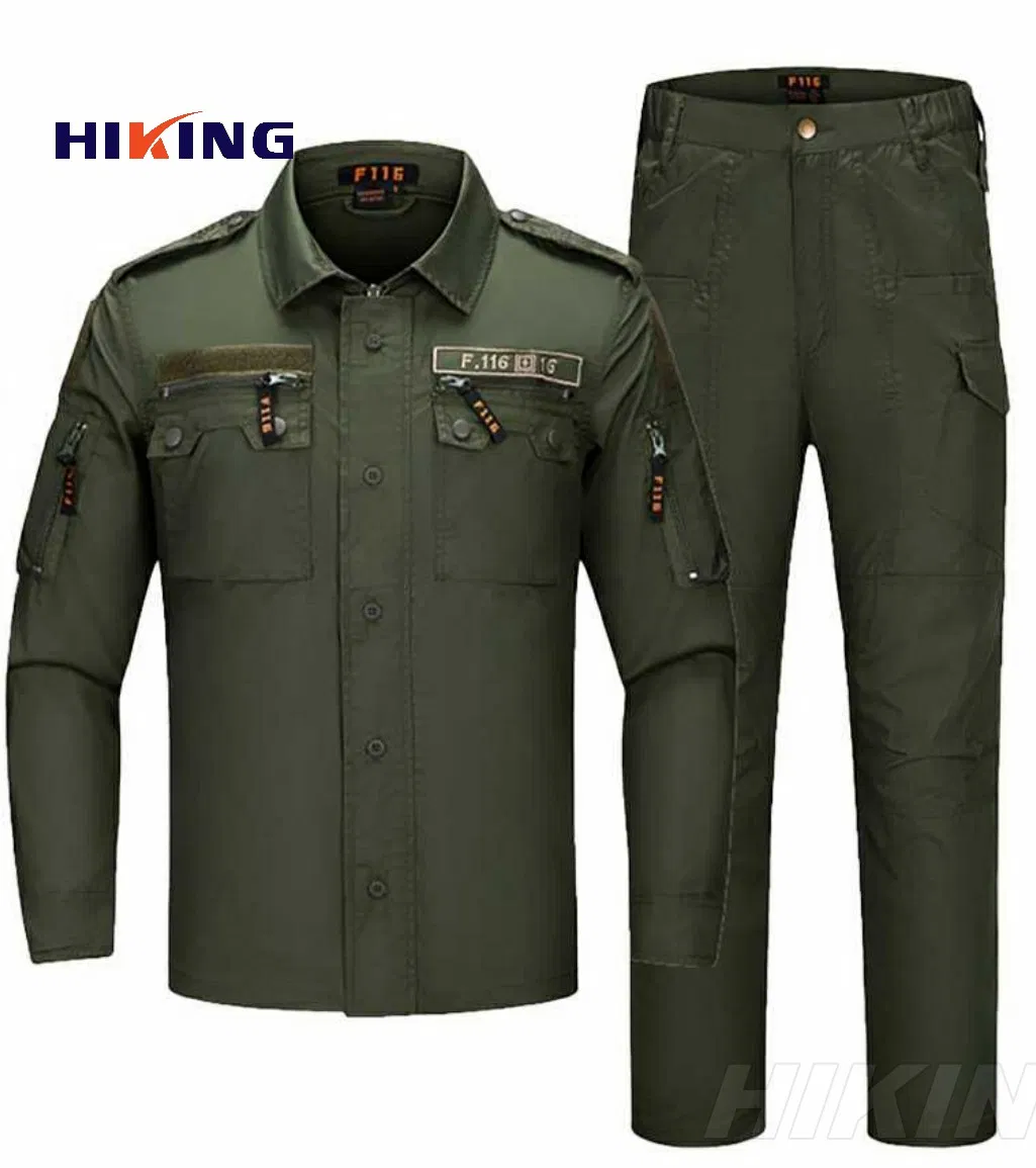 Roupas de Combate ao Ar Livre/ Táticas de Hiking Atacado F116 Serviço OEM de Traje Rip-Stop