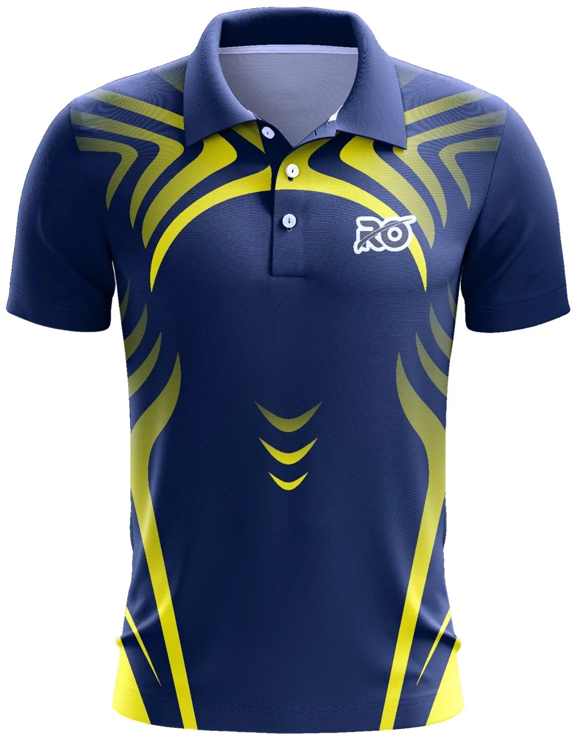 Camisa Polo Impressa Roupas Golfe Esportes Impressão Sublimada
