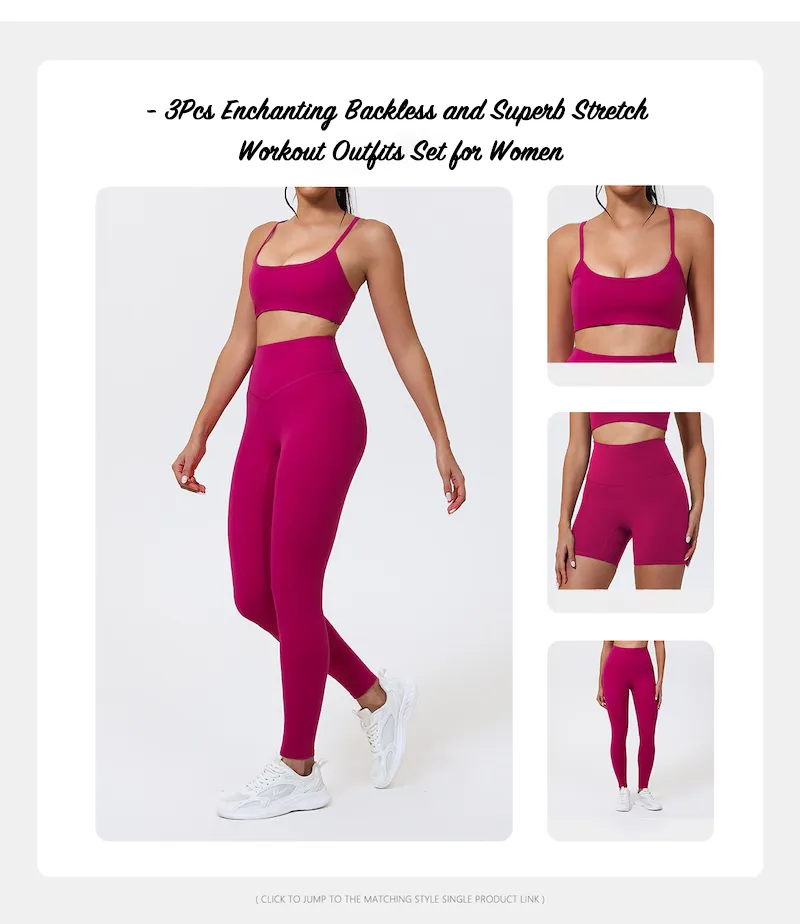 Conjunto Activewear de 3 peças