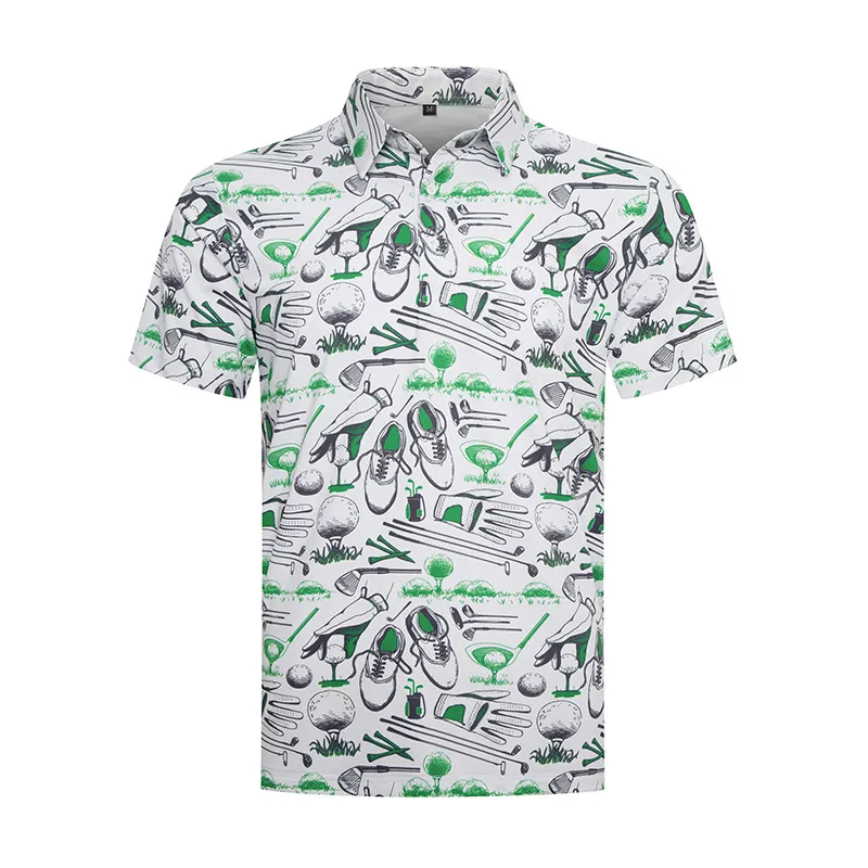 Roupas personalizadas para membros de golfe com baixa quantidade mínima de pedido e alta qualidade