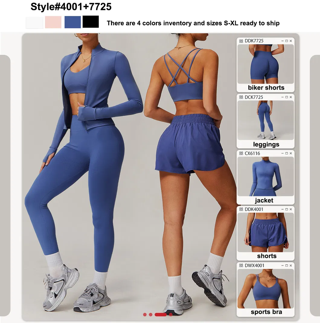 Modelos de vestuário esportivo