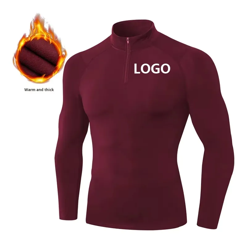Camisetas de Manga Longa Masculinas para Esportes e Academias, Moletons Quentes Masculinos para Esportes, Camisas de Corrida de Manga Longa Esticadas para Homens