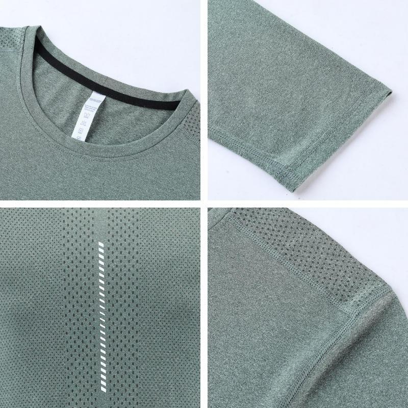 Roupas de Lazer para Corrida, Roupas de Secagem Rápida, Tops de Fitness