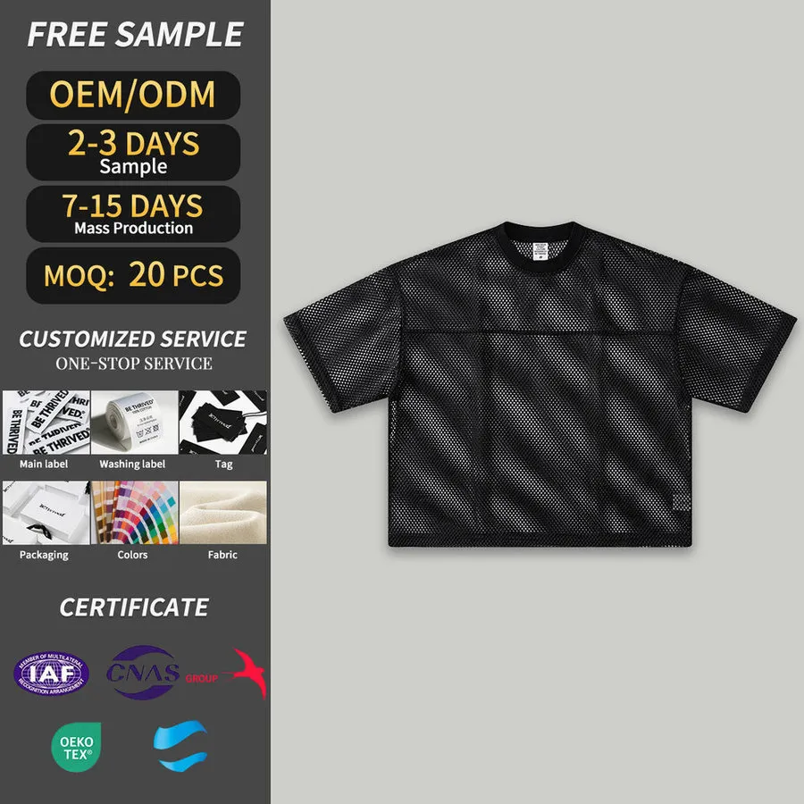 Jersey de malha esportiva personalizado OEM/ODM durável para atividades ao ar livre