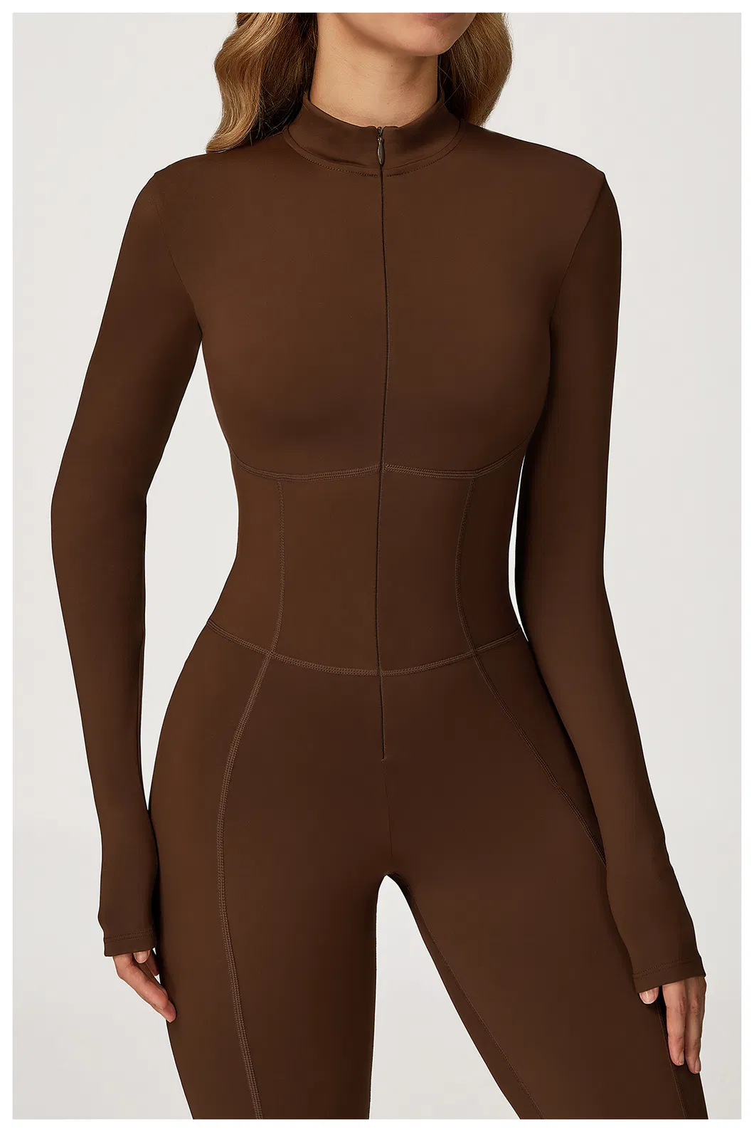 Conjunto de Ioga Feminino de Alta Elasticidade em Estilo Moderno, Roupas Multifuncionais para Corrida e Moda Fitness