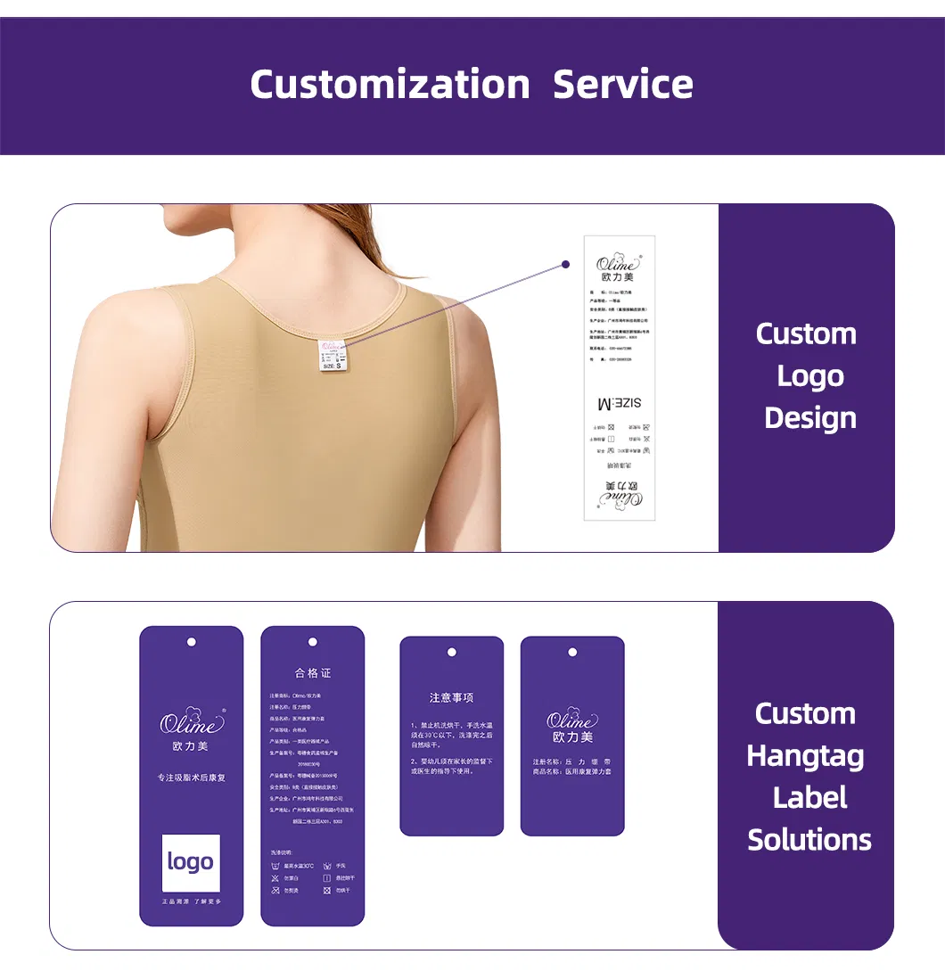 Shapewear de Compressão Colombiano PARA Mulher Estágio 1 Shapewear Usado Garment Liposuction Fajas Colombianas Pós Cirurgia com Sutiã Modelador de Corpo Corset