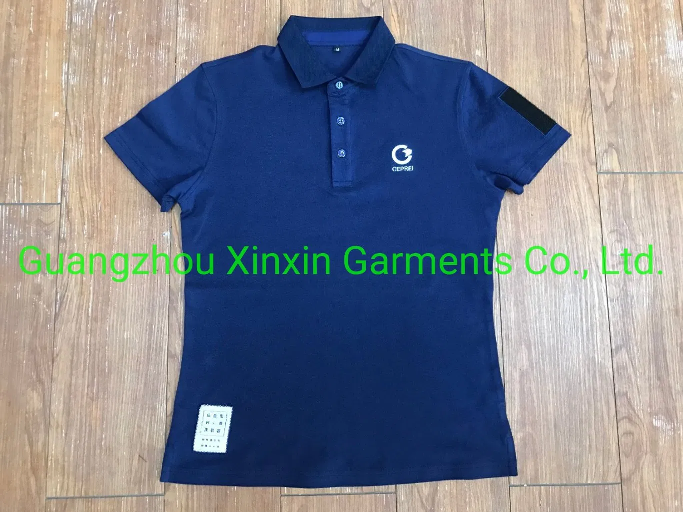 Camiseta Polo de Golfe Masculina de Algodão Personalizada de Boa Qualidade OEM de Fábrica (P496)