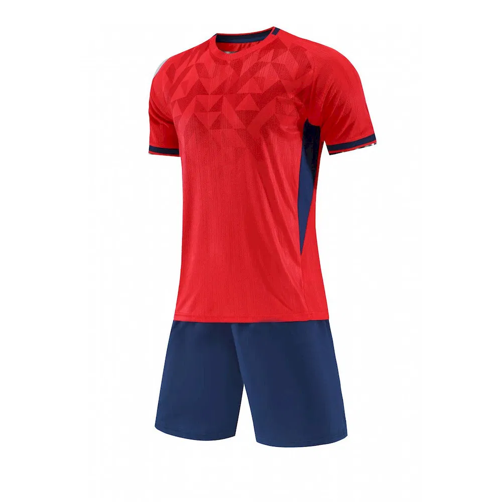 Perspiration-Wicking Wcj6338 Sublimation Fabric Custom Soccer Jersey for Outdoor Activities