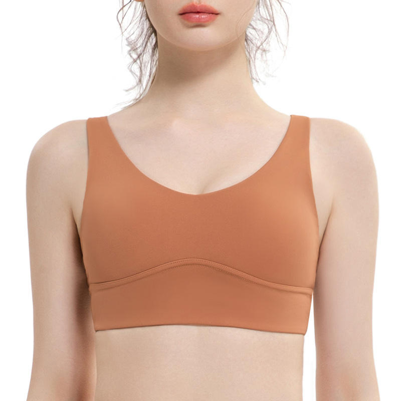 Atacado ODM/OEM Sutiã Feminino de Alta Impacto Sem Costura para Fitness, Roupas Ativas, Sem Deslizamento, Zíper, Esportes, Corrida, Yoga, Academia
