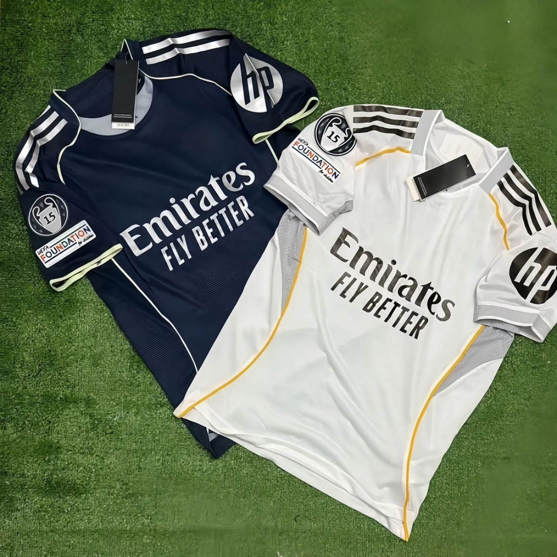 Camisola de futebol 25-26 La Liga Madrid Home Away Football Jersey - Club, Custom Camiseta de Futebol, camisola de futebol Atacado - Sport Jersey
