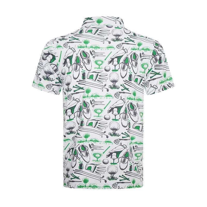 Roupas personalizadas para membros de golfe com baixa quantidade mínima de pedido e alta qualidade