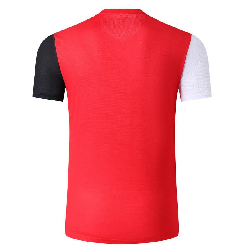 Conjunto de Pais e Filhos para Esportes, Futebol de Pluma, Camiseta Casual, Vestuário Esportivo de Manga Curta