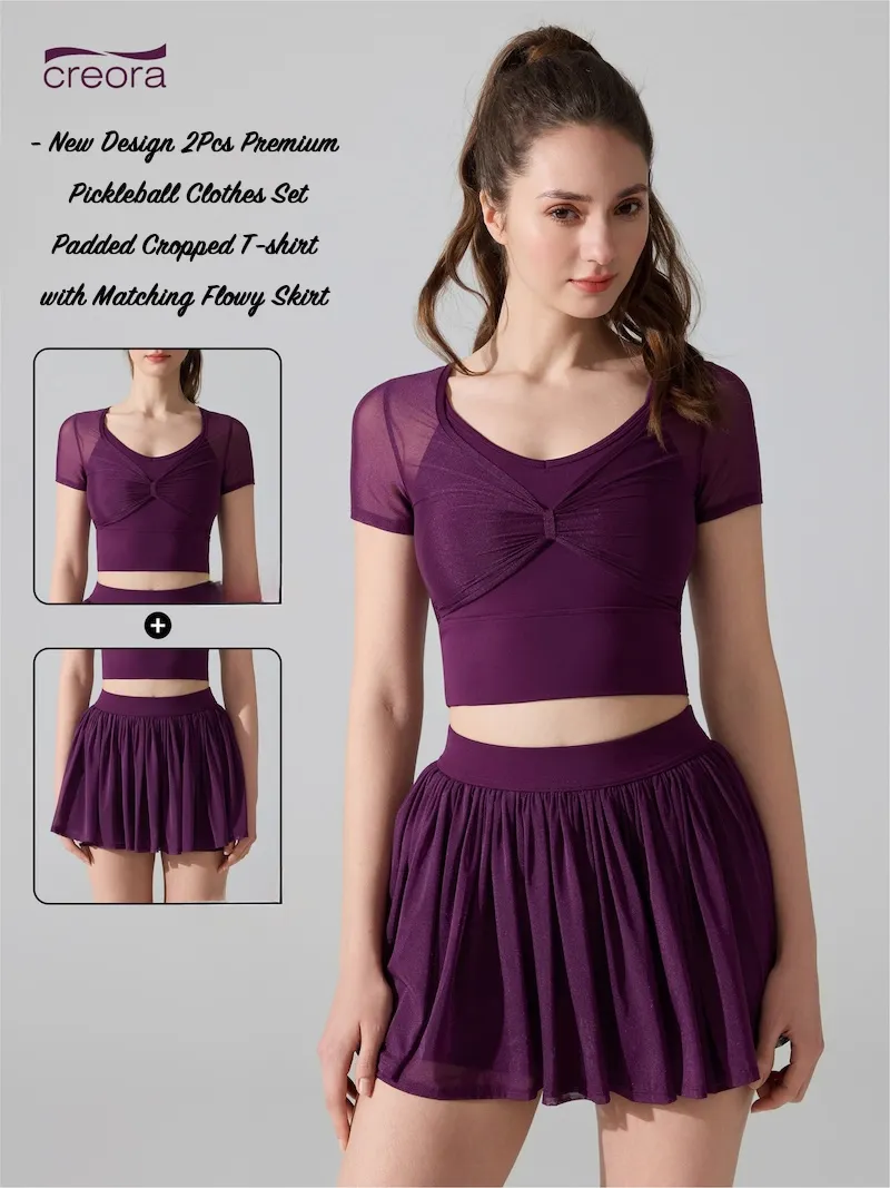 Conjunto Ruffle Hem