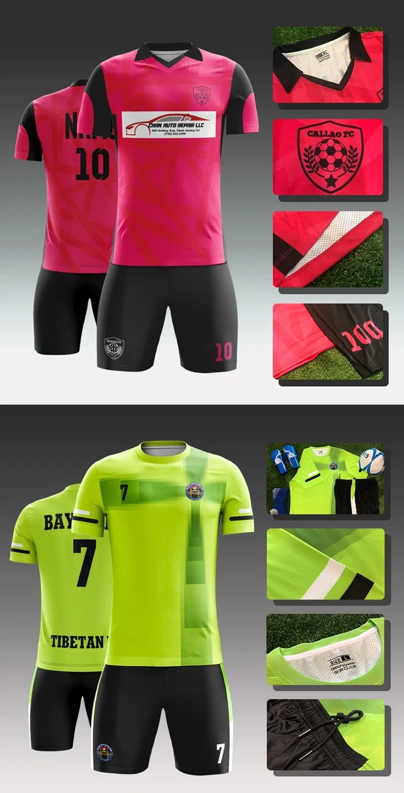 Tabela de Medidas de Uniformes