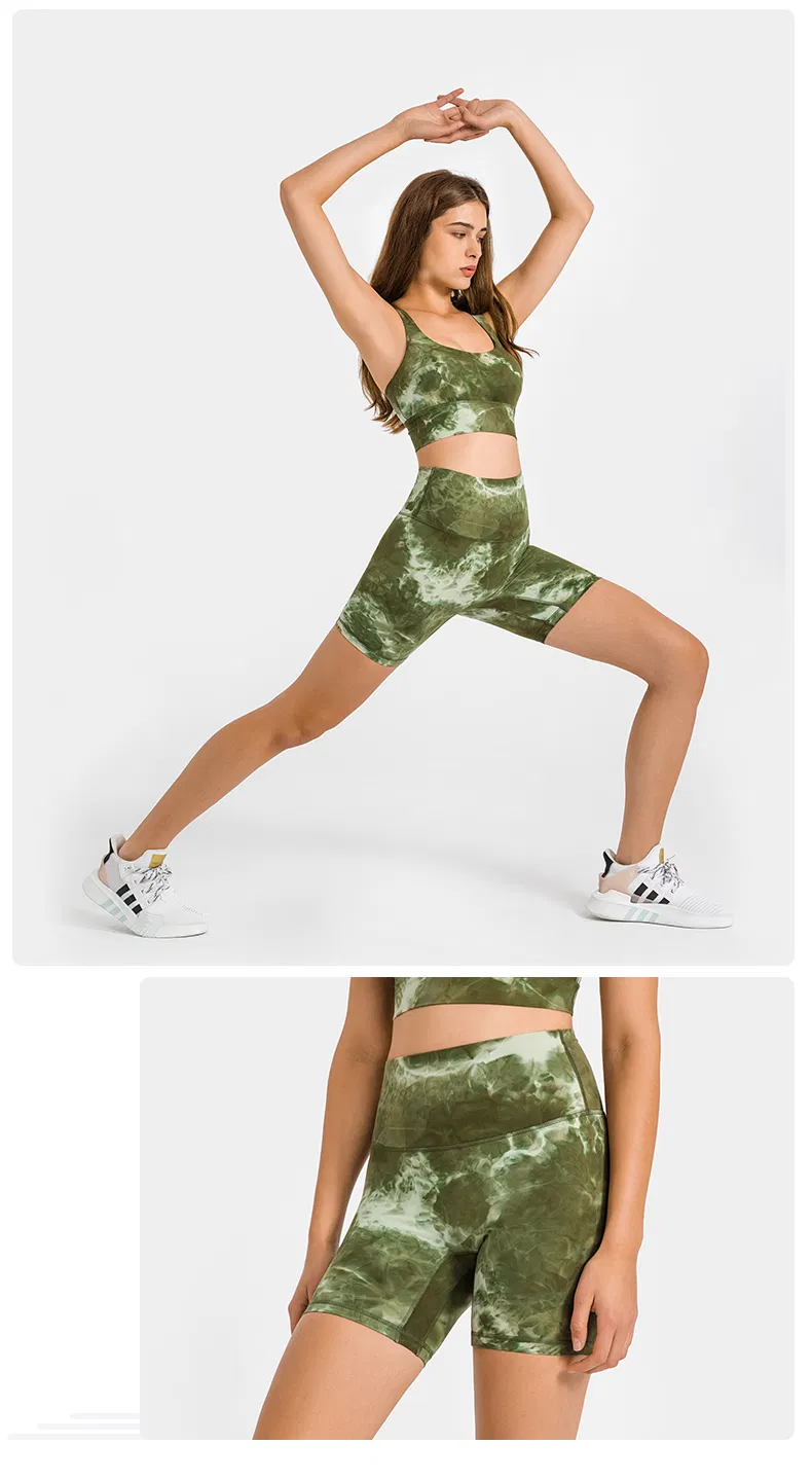 Shorts de Yoga Biker Roupas de Fitness
