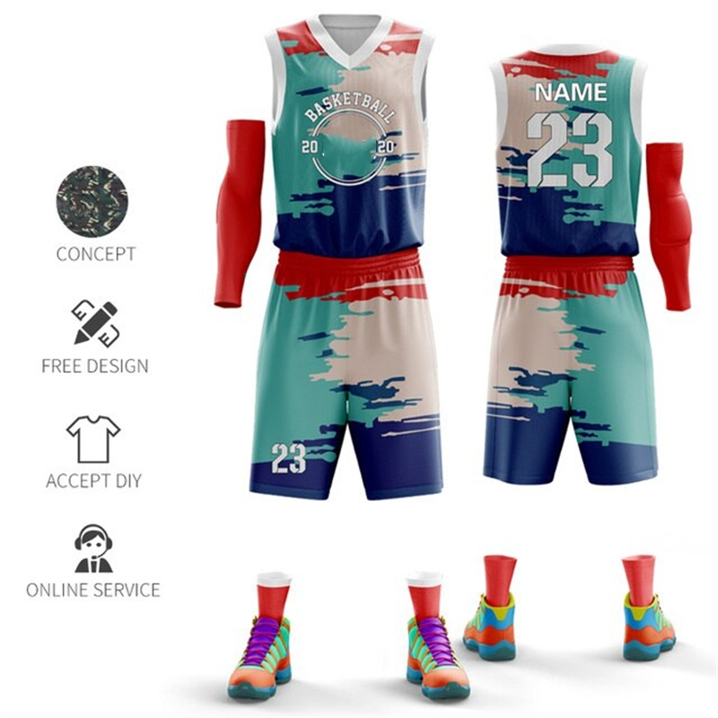 Venda Top Design OEM Roupas de Basquete Personalizadas em Spandex Respirável