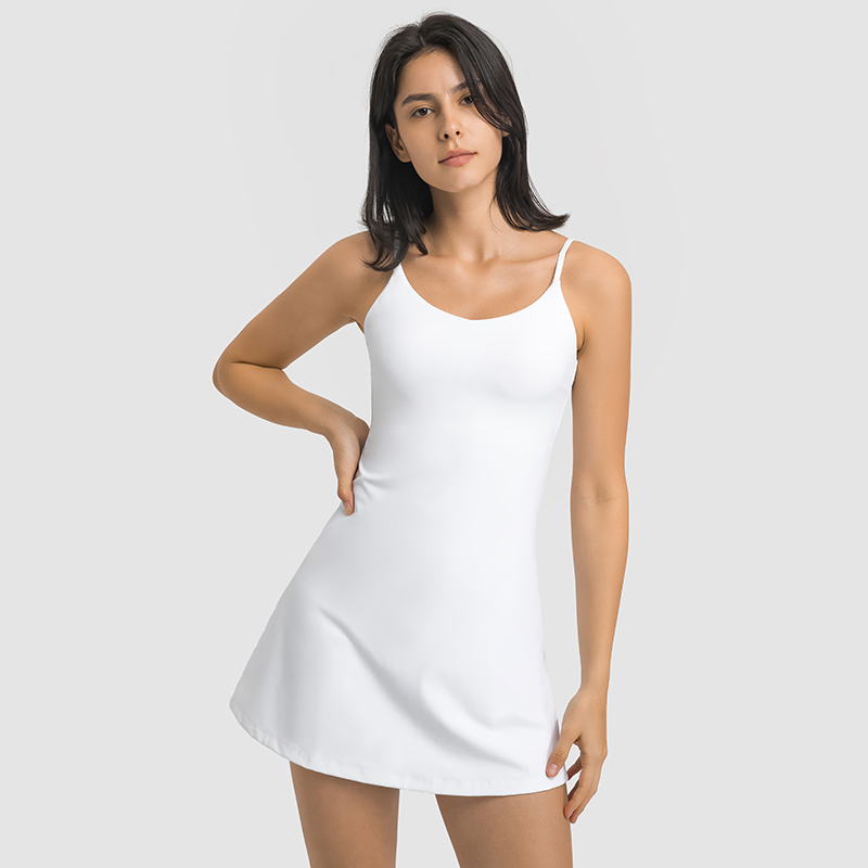 Vestido de Tênis Feminino para Academia de Golfe Secagem Rápida