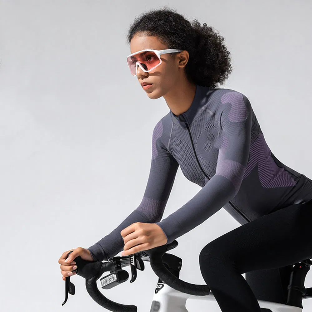 Roupas de Ciclismo Femininas ao Ar Livre, Confortáveis, Leves, Duráveis e Estilosas, Sem Costura e Respiráveis por Atacado