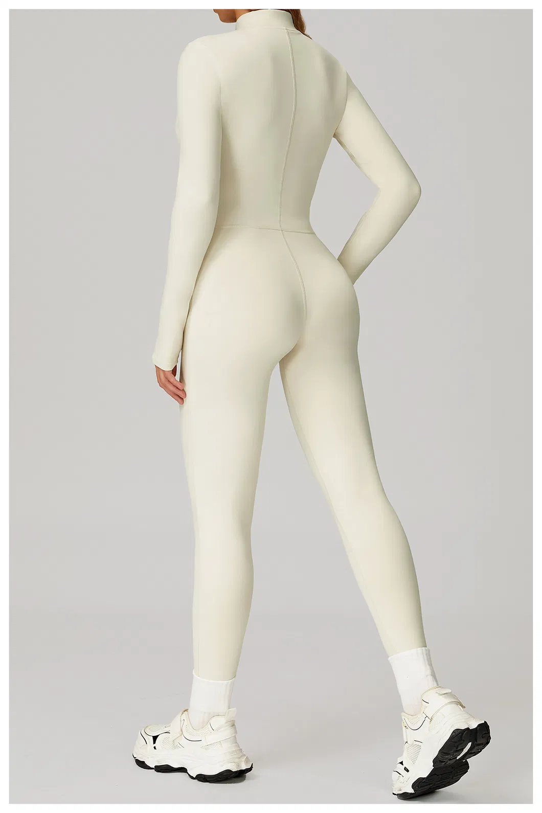 Conjunto de Ioga Feminino de Alta Elasticidade em Estilo Moderno, Roupas Multifuncionais para Corrida e Moda Fitness