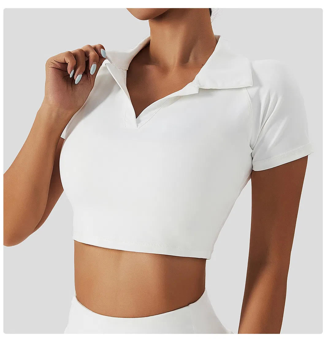 Camisas de golfe feminina
