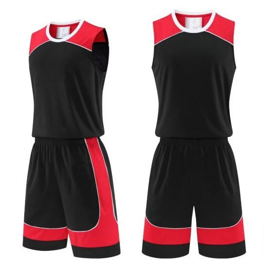 Conjunto Esportivo de Verão Personalizado com Colete Contrastante e Calças para Basquete