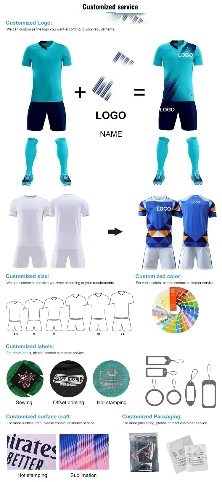 Tabela de Medidas de Futebol